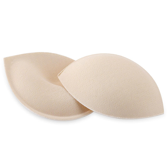 WLLHYF 1 Pairs Bra Pads Inserts Upgraded Breast Enhancers Women Invisible Bra Push Up Pads (skincolor)
