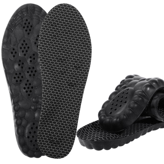 COMNICO Shoe Insoles, Memory Foam Arch Support Shock Absorption Orthotics Shoe Inserts Comfortable Inner Soles Replacement Sports Insoles for Women Men Standing All Day (7-8)