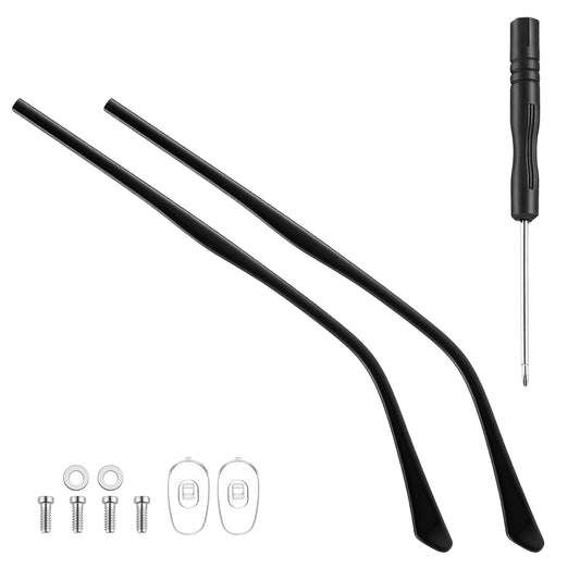 1 Pair Eyeglass Repair Kit with Screws Glasses Eye Glass Repairing Arm Replacement Tightening Arms Legs Frame for Eyeglasses Parts Screwdrivers Adjuster Screwdriver Replacement with Universal Screws