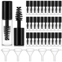 Gsbnjuy 35Pcs Empty Mascara Tubes with Wand Funnel Mini 2ml Empty Eyelash