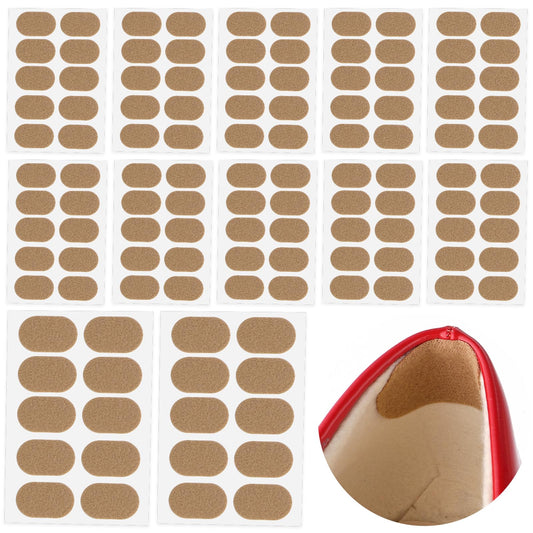 Dimeho 12 Pcs Moleskin Tape Flannel Adhesive Pads Waterproof Foot Care Tape Blister Prevention Patches Shoe Heel Inserts Protectors Plasters Pads for Men Women Toe Heels Boots