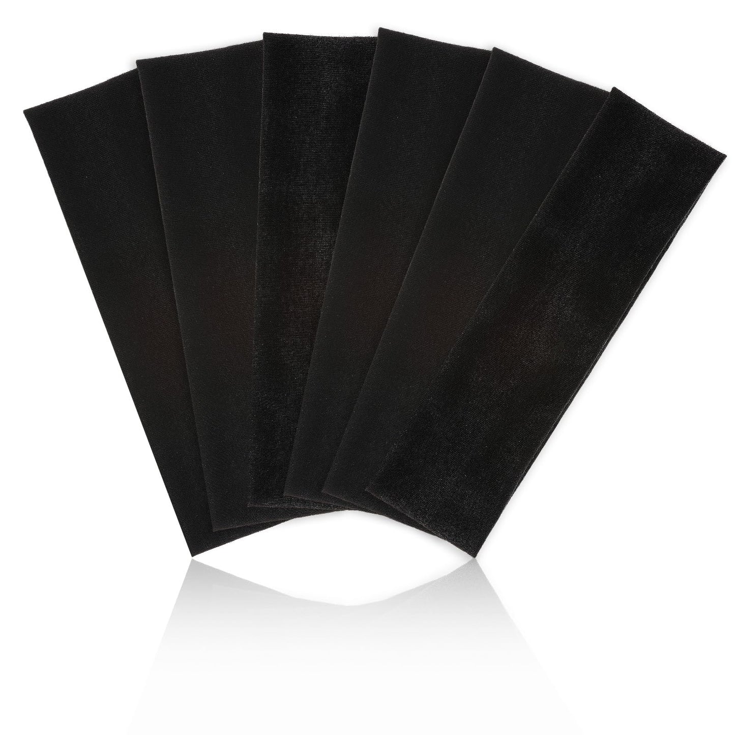 Sibba Soft, Non-Slip Elastic Headbands 6 Pcs, Cottons Hair Ties for Mens, Womens, Yoga - Hair Headbands, Unisex-Adults, Breathable, Lightweight, Sweat-Wicking, Ideal Gift