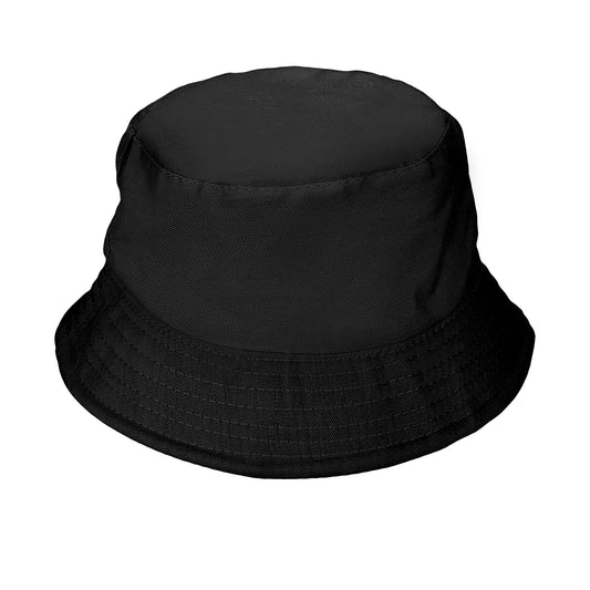 Sibba Bucket Hat Summer Fisherman Sunshade Caps Unisex Packable Hats for Women Men Holidays Hiking Camping Shopping 56-58cm Plain Colors (Black)
