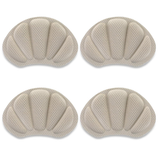 2 Pair Heel Grips Shoes Pads for Shoes Too Big Self-Adhesive Foot Cushions Pads for Women Men Thick Shoe Inserts Back Insoles Anti Blister Shoe Liners Heel Protectors