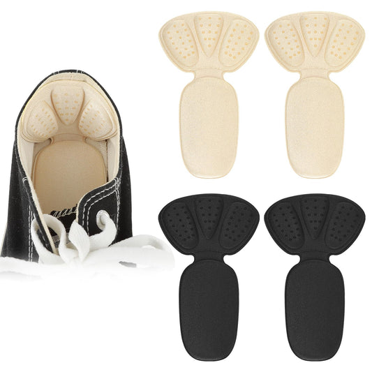 Sibba 2 Pairs Heel Grips for Womens, Self-Adhesive Heel Pads for Loose Shoes, Thick Shoe Inserts Liners Insoles, Heel Protectors to Prevent Heel Pains and Heel Blisters Improved Shoe Fit and Comfort