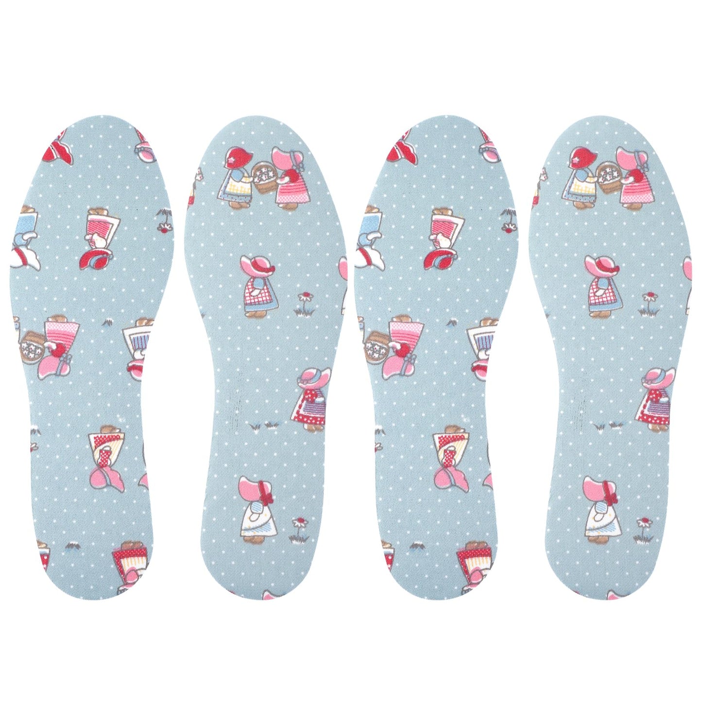 Shoe Inserts Kids Insoles Replacement 2 Pairs Comfort Pads Soles Memory Foam Arch Support Sneaker Cushioning Cushion Standing Walking