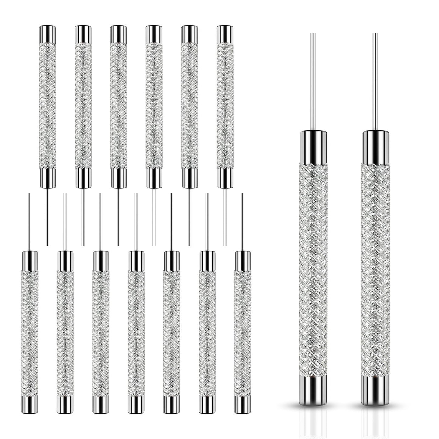 COMNICO SIM Card Removal Openning Tool, 15 Pcs SIM Card Tray Removal Pin Watch Chain Link Remover Pin Tools Smartphone Ejector Pins Needle Remover for All Models Cell Phone Ejector Opener