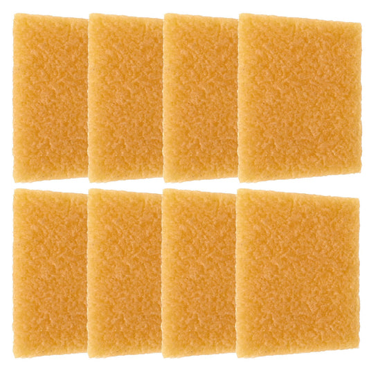 Dimeho 8 Pcs Rubber Cement Eraser, 2.75×1.96 Inch Glue Residue Pick-Up Eraser Rubber Cement Cleaner for Removing Adhesive and Residues from Plastic Paper and More
