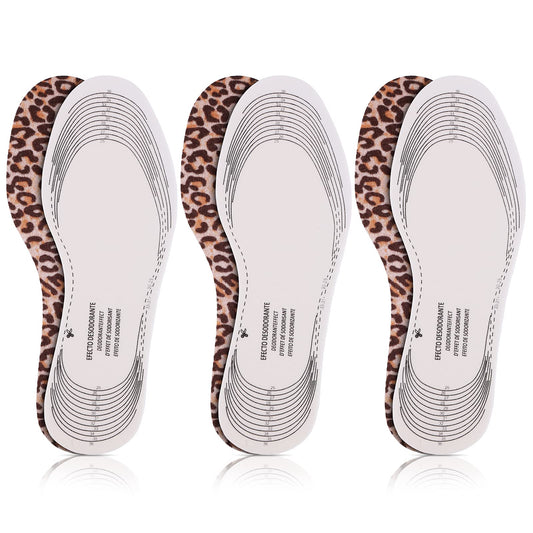 Sibba Shoe Inserts Foot Pad Sole Insoles Replacement for Big Sneaker Heel Grips Cushion Cuttable Size Comfort Memory Foam Liners Feet Treatment for Kids Women (3 Pairs)