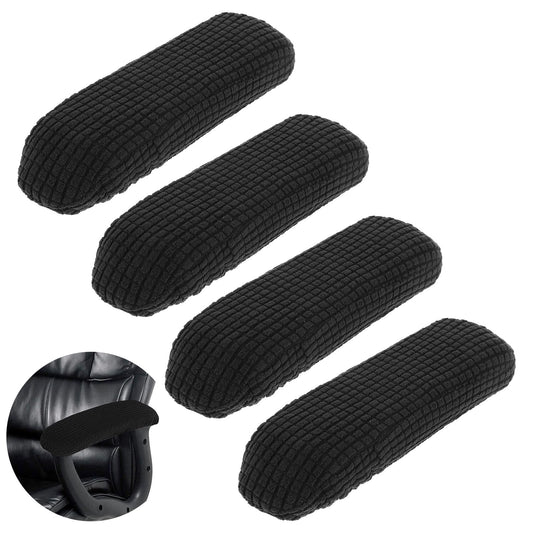 COMNICO 2 Pcs Office Removable Arm Rest Covering Elastic Comfort Chair Armrest Covers Machine Washable Polyester Office Seat Hand Rest Slipcovers Arm Covers Protectors for Office Chair