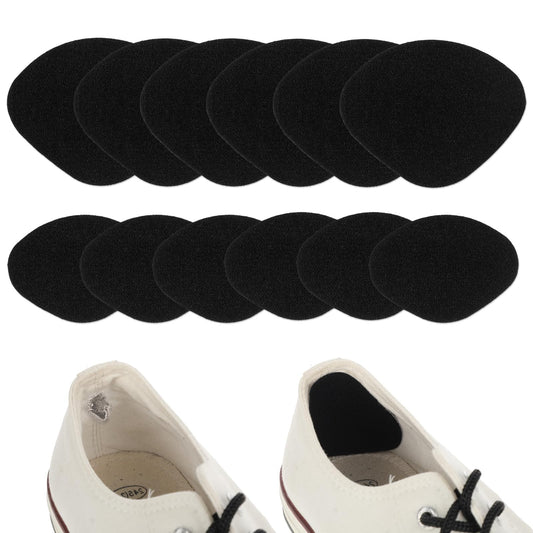 COMNICO 6 Pair Shoe Heel Repair, Sneaker Heel Patch Self-Adhesive Inside Shoe Patches Shoe Hole Prevention Repair Patch Kit for Sneaker High Heels