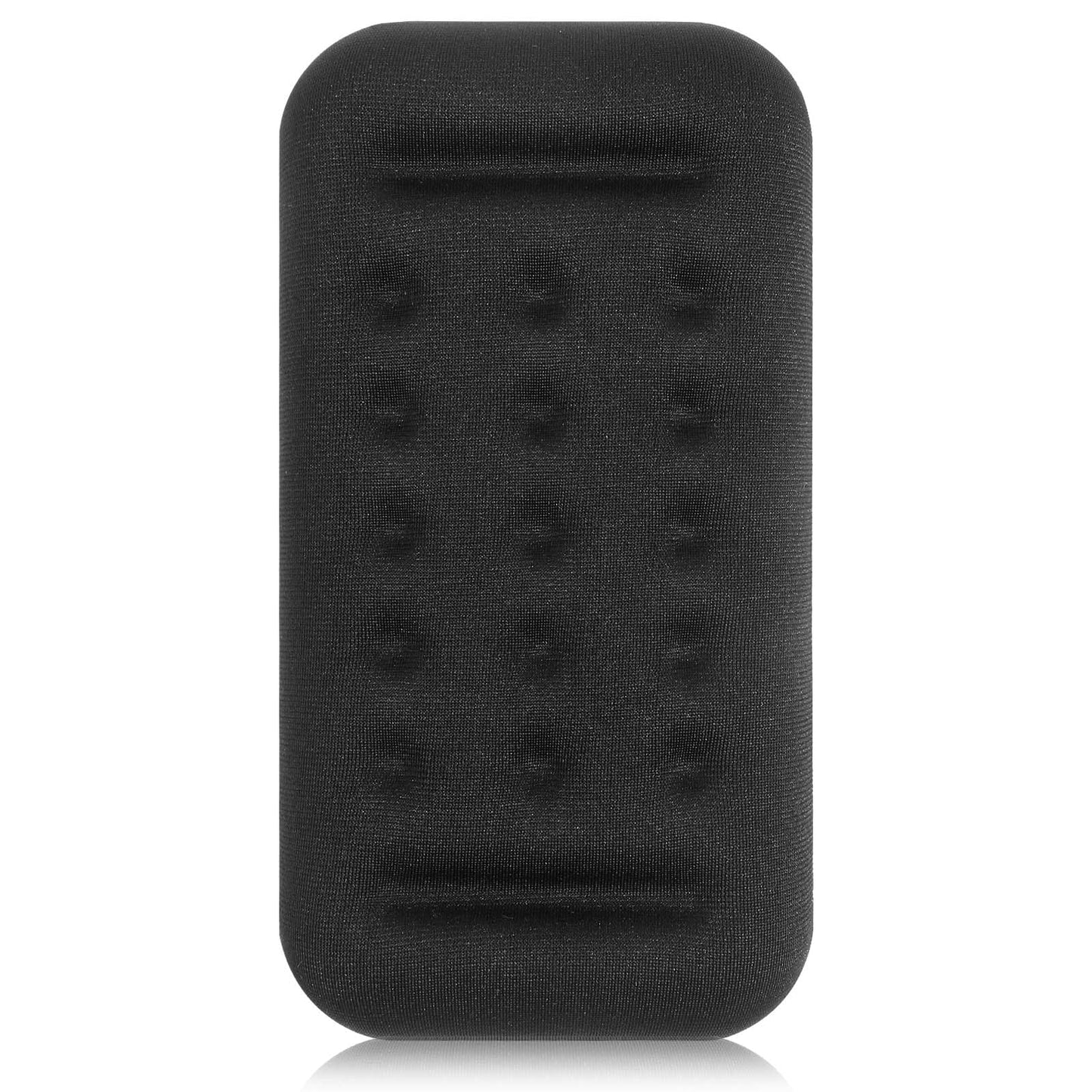 COMNICO Ergonomic Memory Foam Wrist Rest, Mouse Pad Wrist Support Cushion with Massage Holes Typing Pain Relief for Computer Laptop Office Work PC Gaming (Black)