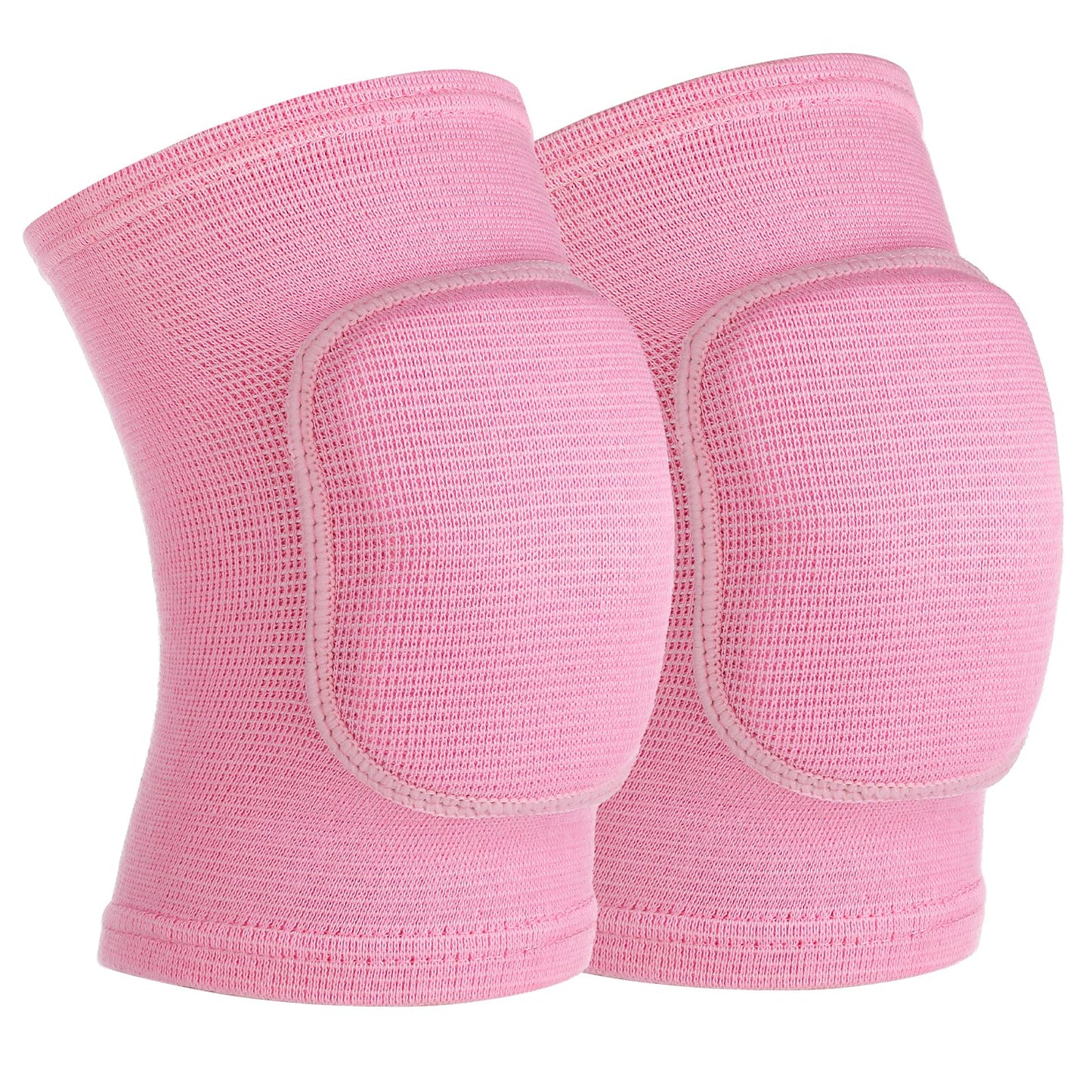 Sibba Compression Elbow Pads Arm Brace Support Fitness Arm Knee Protector Volleyball Basketball Breathable Elbow Wraps for Kids, Men and Women(Pink)