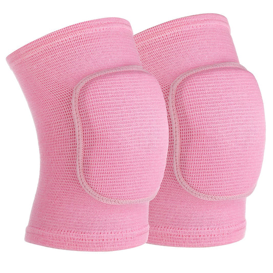 Sibba Compression Elbow Pads Arm Brace Support Fitness Arm Knee Protector Volleyball Basketball Breathable Elbow Wraps for Kids, Men and Women(Pink)