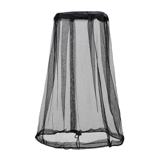 COMNICO Mosquito Head Net, Premium Extra Fine Holes Face Mesh Bug Face Netting for Head Hiking, Backpackers Insect Net Mask Cover for Outdoor Travel Camping Hiking