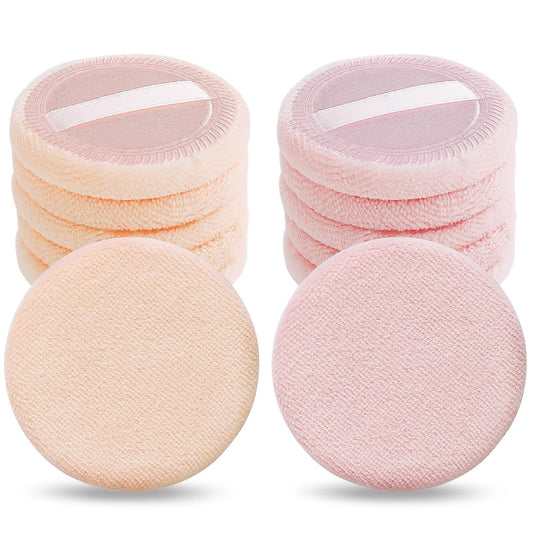 Sibba Beauty Blender Makeup Sponge 12 PCS Fluffy Make Up Foundation Applicator Face Blending Setting Pads Cosmetics Matte Loose Powder Body Paint Painting Wet Dry Application Brushes (pink/skin color)