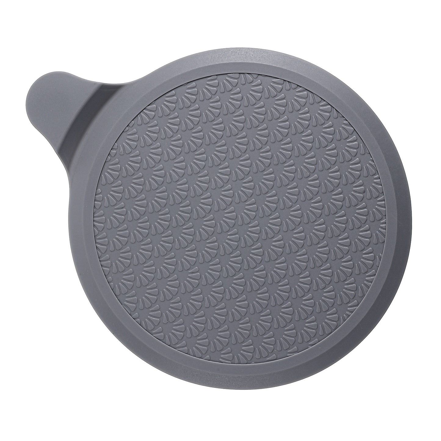 KFHENSOMR 1 Pack Universal Silicone Bath Plug & Sink Plug - 7" Extra Large Drain Stopper for Bathtub, Shower, Kitchen & Bathroom Sinks, Leak-Proof Suction Cup Design (Grey)
