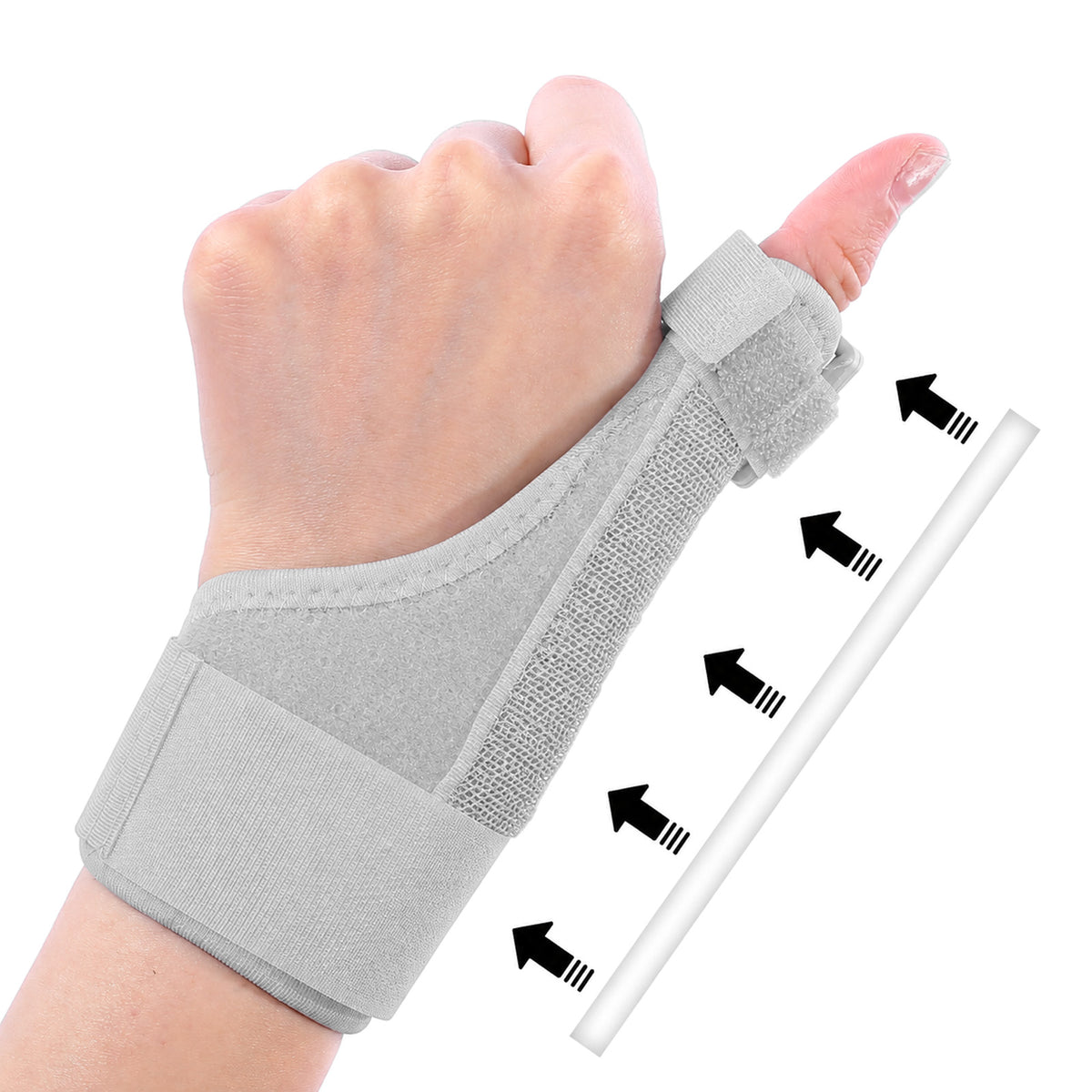 Adjustable Thumb Spica Splint with Wrist Strap Thumb Spica Support Brace