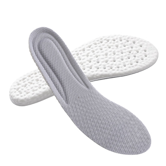 WLLHYF 1 Pairs Memory Foam Shoe Insoles， Shock Absorption Inserts Arch Support Cushioning Sports Insoles Soft Comfortable Replacement Insoles for Men Women 20cm Kids Size-UK :11-13