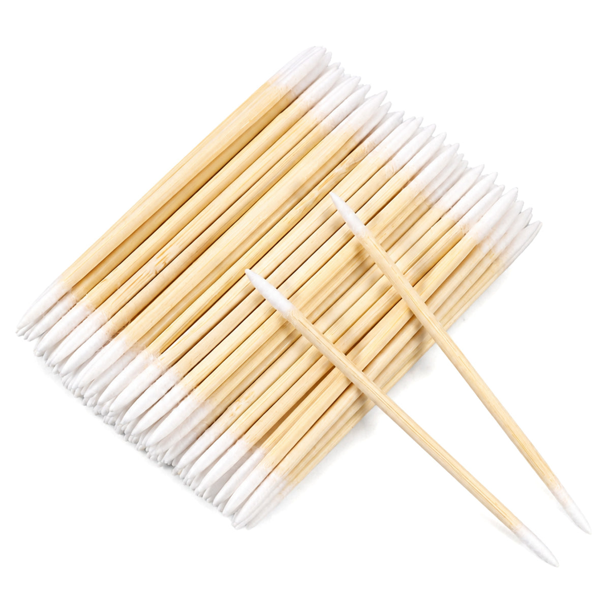 Ptwola 600pcs Pointed Cotton Swabs 2.76 in Precision Tip Cotton Swabs