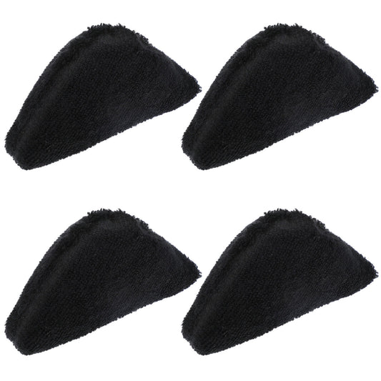 2 Pairs Toe Inserts for Loose Shoe, Sponge Shoe Filler to Make Shoes Smaller, Big Toe Plug Foot Brace Pads Reusable Cushion Insert for Men Women Make Big Shoes Fit(Black)