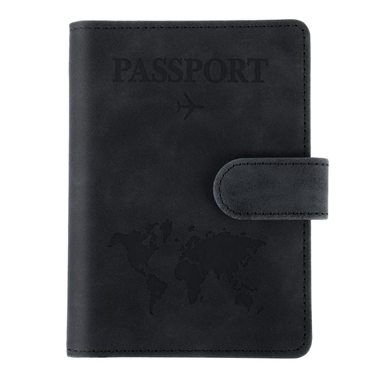 COMNICO Passport Holder, Slim Passport Wallet Cover Case Travel Wallet Travel Essentials with Credit Card Slots Protector Travel Accessories for Women Men