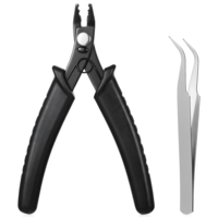 Gsbnjuy 2 Pcs Bead Crimping Pliers Crimping Tool for Jewelry Making