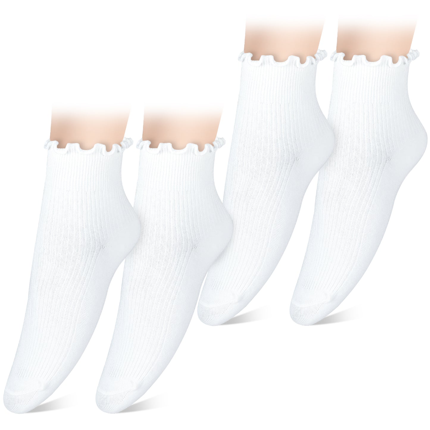 COMNICO Women Frilly Socks for Women