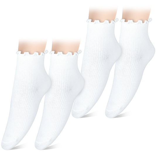 COMNICO Women Frilly Socks for Women