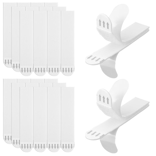 Sibba Strips Picture Hangers Without Nails for Hanging Pictures, 24 PCS Adhesive Wall Frame No Damage Tiles Frames Stick on Poster Hole Poster Hanger Walls Friendly Putty Things Tool Painting