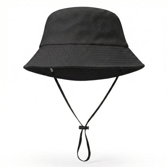 Wanmu Bucket Hat Solid Colors Summer Sun Hat, Packable UV Protection Flat Top Cap, Lightweight Outdoor Walking Hat for Women Men Hiking Hunting Fishing Beach Sports (White)