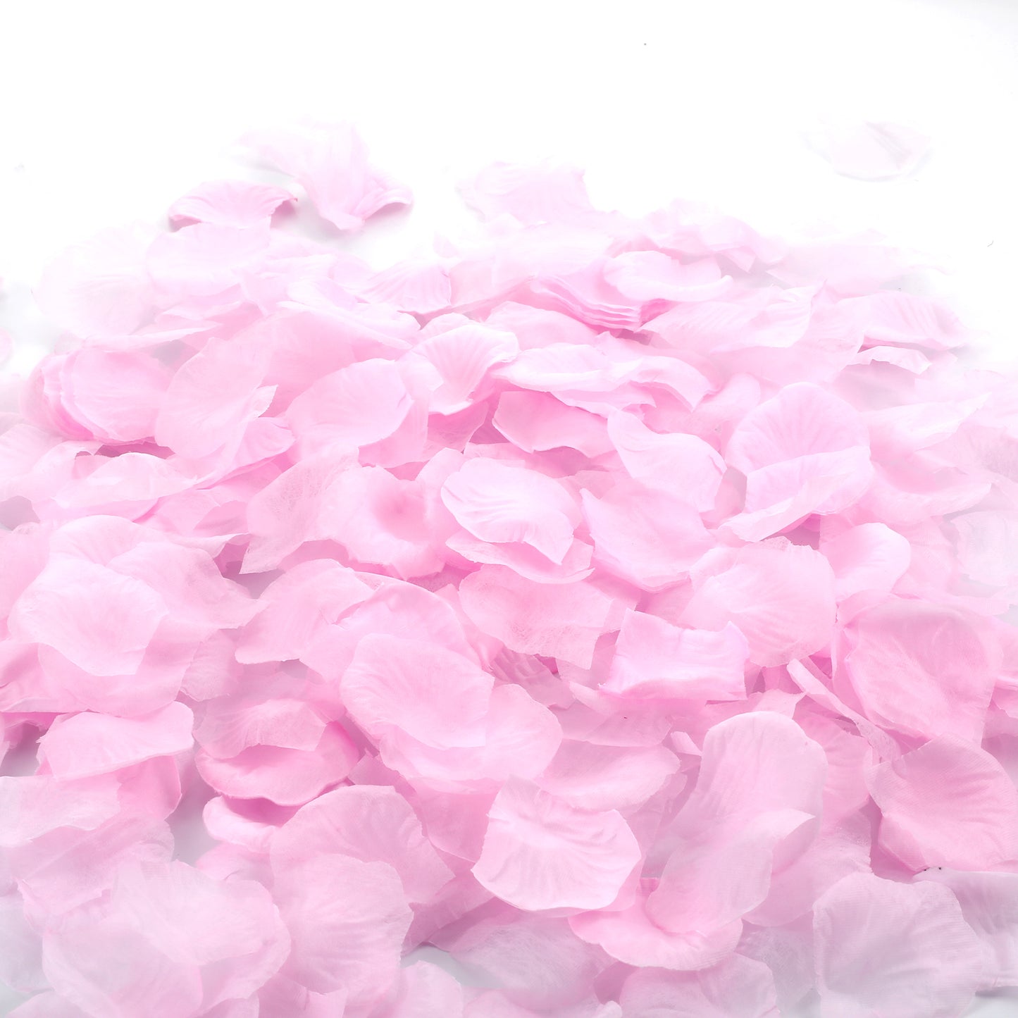 COMNICO 2000 Pcs Pink Rose Petals, Fake Rose Petals Artificial Rose Petals for Valentines Wedding Proposal Flower Girl Basket Flower Petals to Throw at Wedding Anniversary Decorations