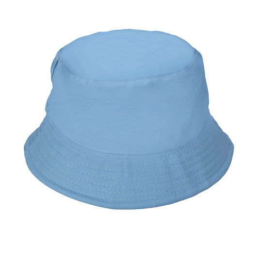 Sibba Bucket Hat Summer Fisherman Sunshade Caps Unisex Packable Hats for Women Men Holidays Hiking Camping Shopping 56-58cm Plain Colors (Sky Blue)
