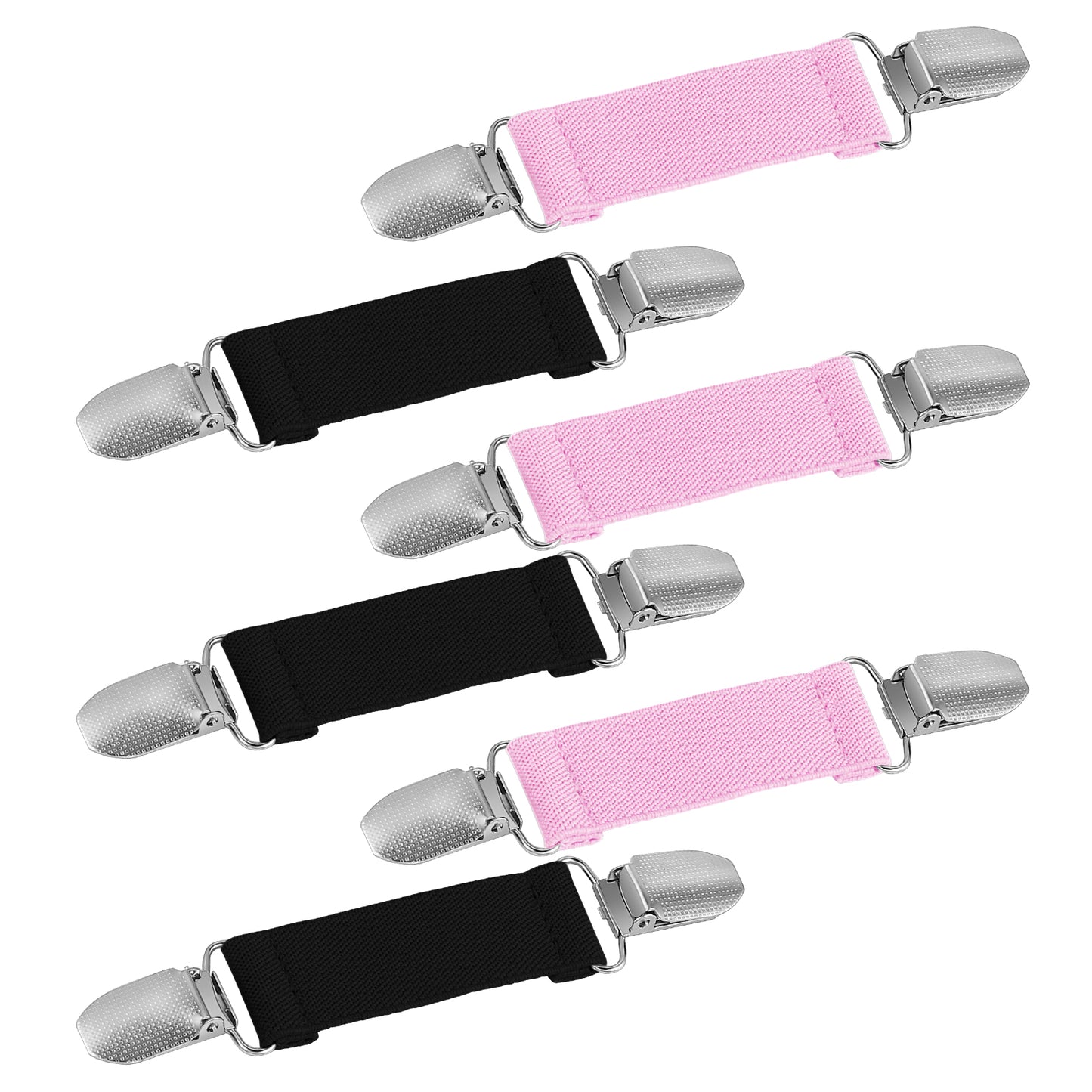 Sibba Cinch Clip Dress Back Clips 6 PCS Fabric Waist Cincher Suspender Shirt Clothes Clothing Pants To Tighten Gloves Mittens Tightener Ties Sweater Tops Accessories Mini Clothes Pins Sleeve Holder