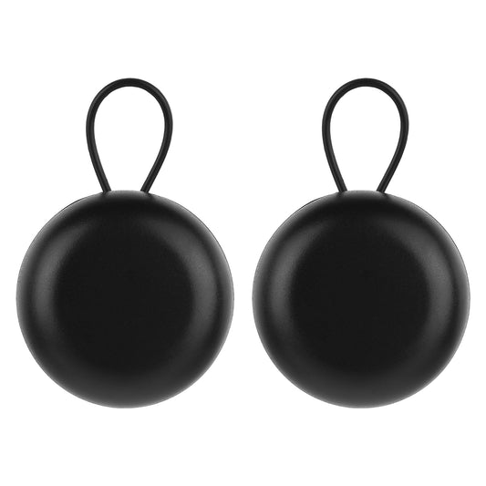 2pcs Earplug Cases Round Potable Ear Plug Holder Potable Mini Storage Case Ear Plug Carrying Cases Case Earbud Organizer for Travel Business Trip Earbuds Trinkets Pills Storage