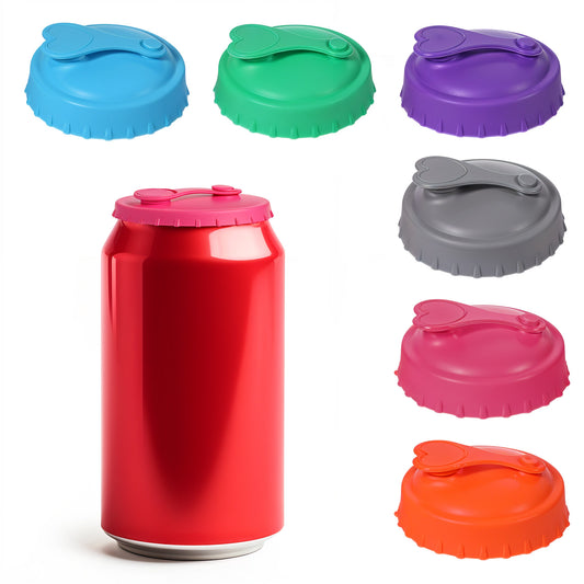 Dimeho 6 Pack Silicone Soda Can Lids