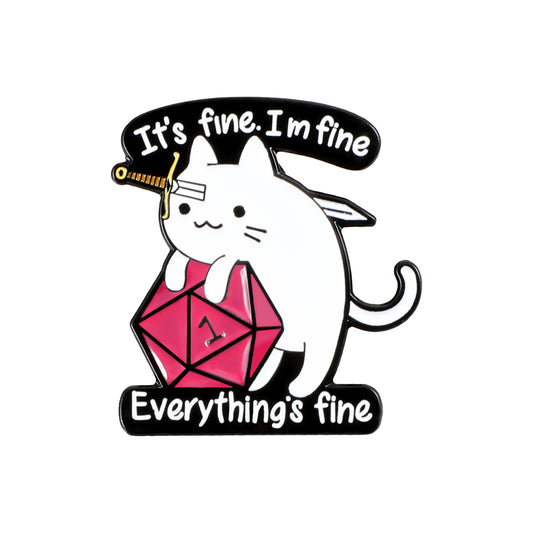 Cute Enamel Pin Alloy Cat Brooch