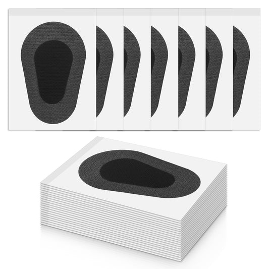 Dimeho 20 Pcs Adhesive Eye Patches Blackout Medical Eyepatch Sticker Non Woven Cotton Eye Shield Tape Disposable Easy Peeling Latex Free Eyecare Bandages Relieve Fatigue 3 × 2 Inches