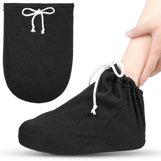 Sibba Cast Sock Cover for Foot 1 Pcs Toe Cover Socks Adjustable Cast Protector Washable Cast Sleeve Below the Knee Drawstring Plaster Protector for Men Women Foot Leg Ankle Proof