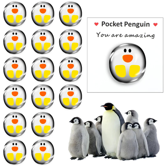 16 Stück Pocket Penguin Hug Pinguin Geschenk Pinguine Kleine Umarmung Ermutigende Geschenke Trost Geschenke Get Well Soon Gift Mini Pinguin Spielzeug Dekoration Taschenumarmung Ermutigende Geschenkes