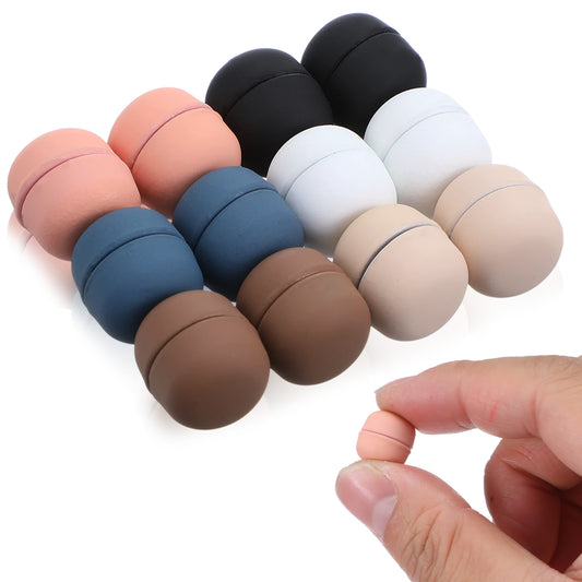 Sibba 12 Pairs Pinless Hijab Pins Headscarf Clips Scarf Pin Multi-Use No-Snag Boutonniere Clasp Round Strong Brooch Hijab Buttons for Women Dress Shirts Scarves Clothes (Colorful, Matte)
